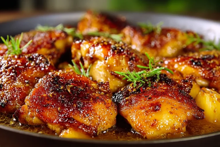 One-Pan Honey Garlic Chicken