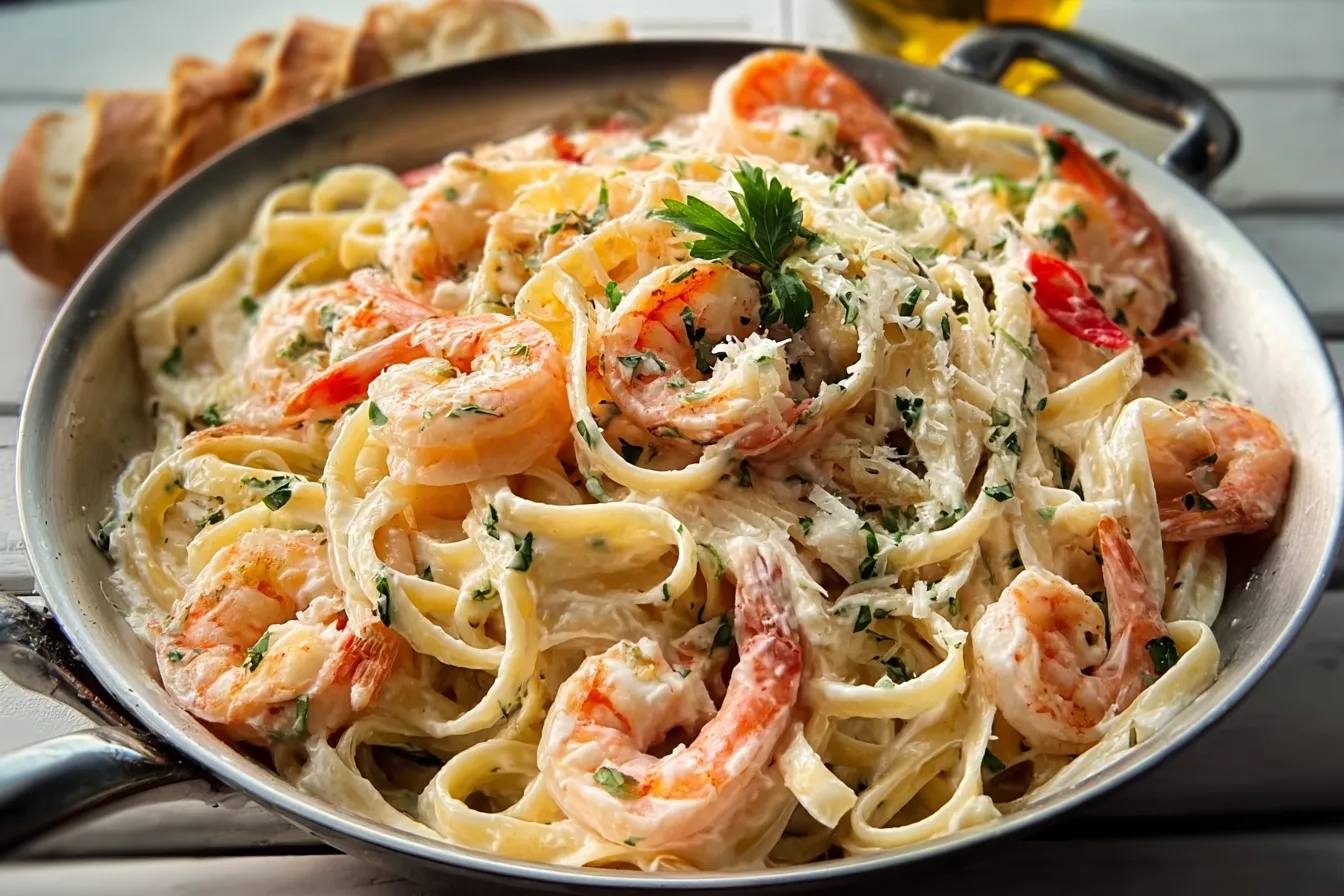 Shrimp Alfredo Pasta