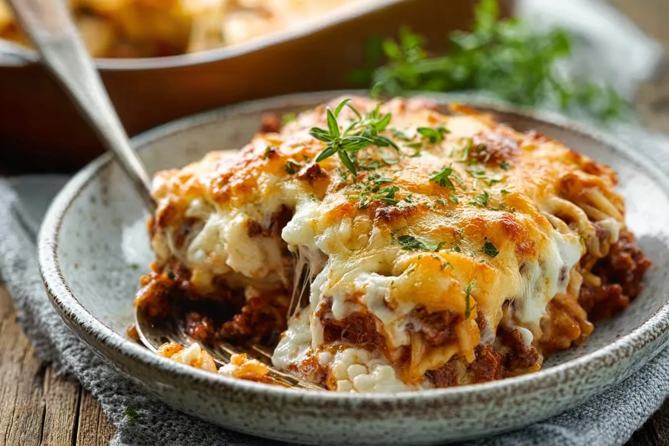 Cheesy Beef Casserole Everyone Will Love