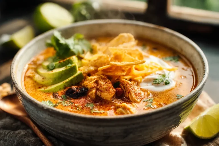 Creamy Chicken Tortilla Soup