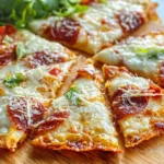 Crispy Tortilla Pizza