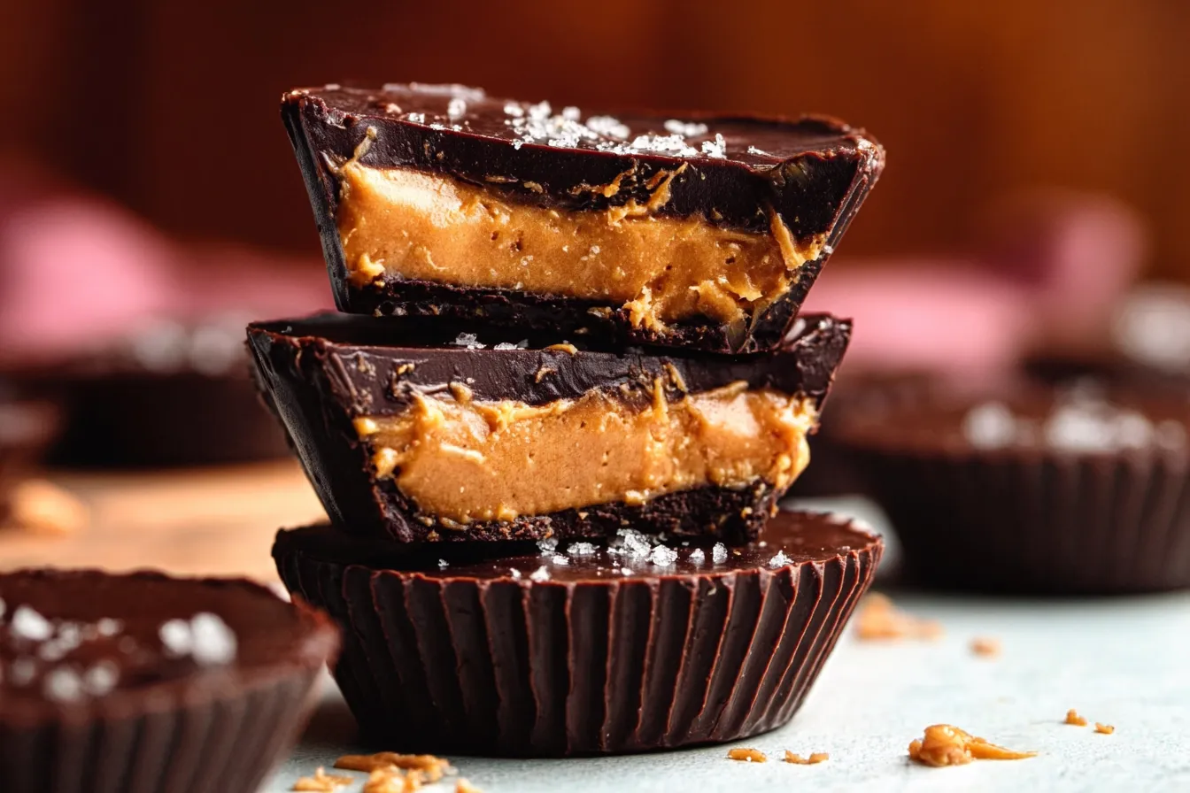 Homemade Reese’s Cups (No-Bake Version)