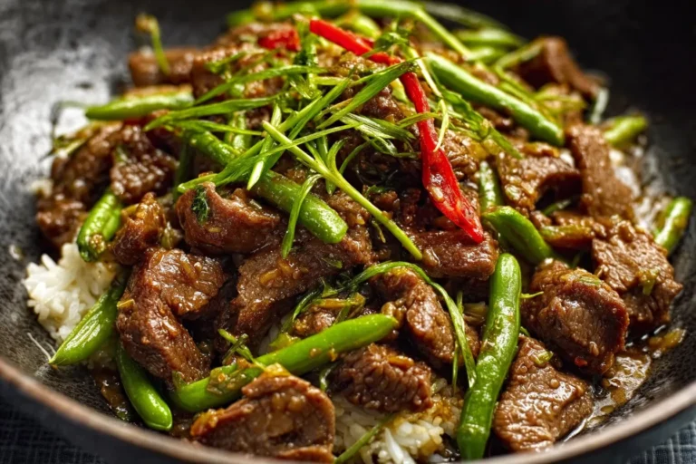 Honey Garlic Beef Stir Fry