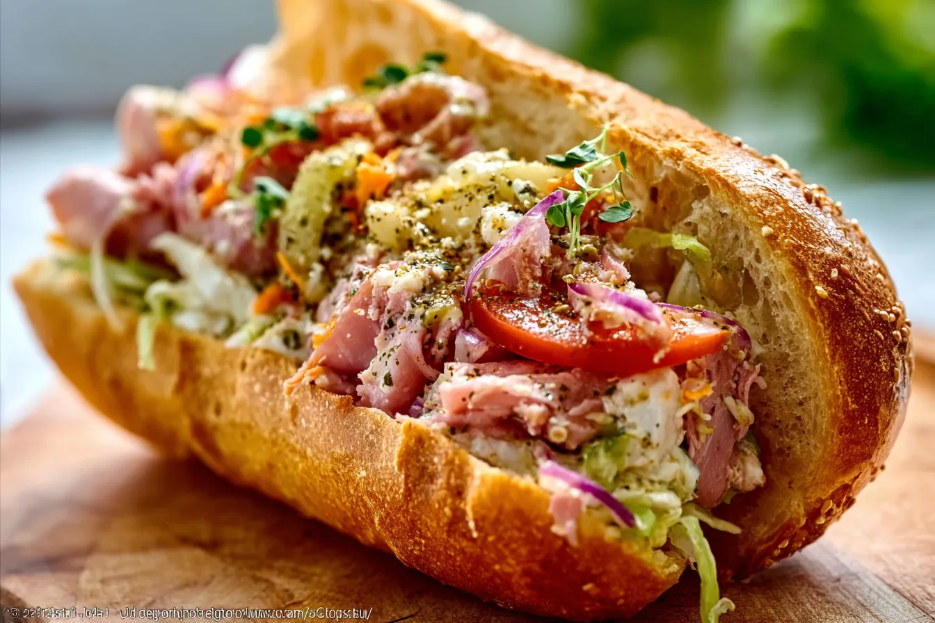 Italian Chopped Sandwich