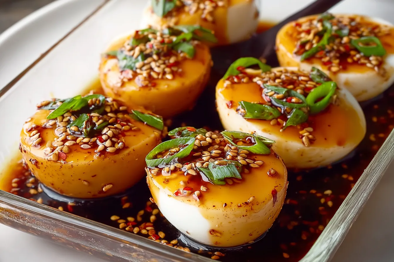 korean soy sauce eggs