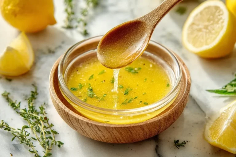 Lemon Vinaigrette Dressing (Quick & Fresh)