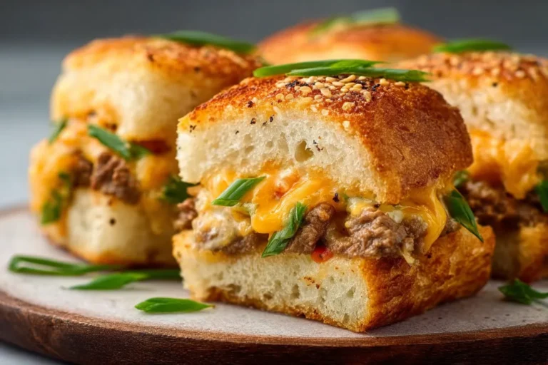 Loaded Grilled Cheese with Beef & Melted Cheese