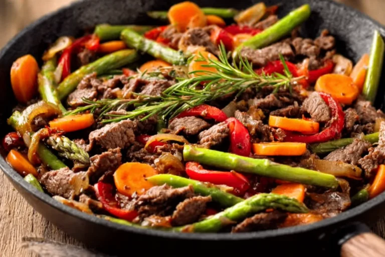 One-Pan Beef & Veggie Skillet for Busy Weeknights
