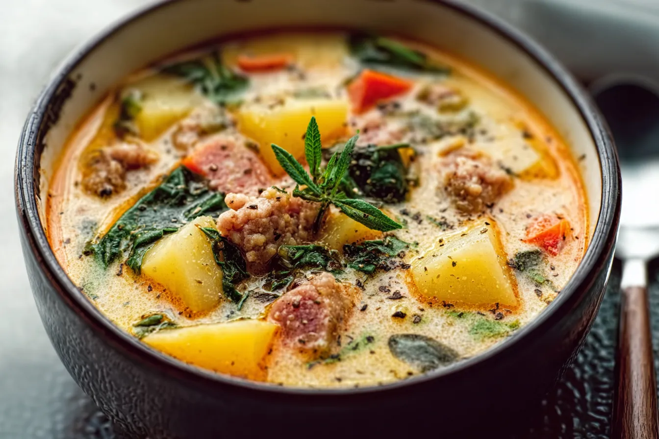 One-Pot Sausage & Potato Soup