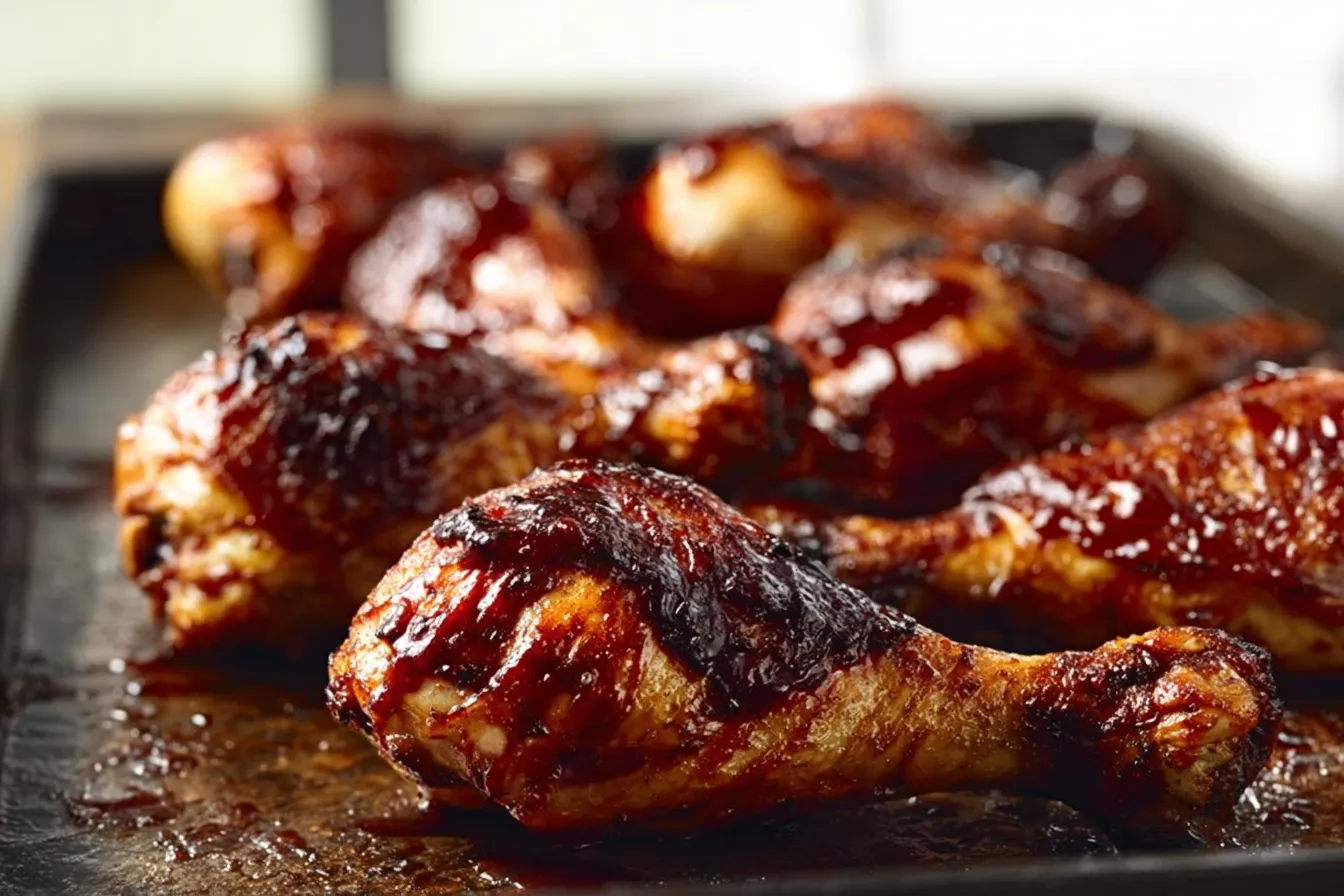 Oven-Baked BBQ Chicken Drumsticks