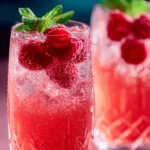 Raspberry Galentine’s Mocktail (Easy & Pink)