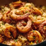 Shrimp & Rice One-Pan Dinner