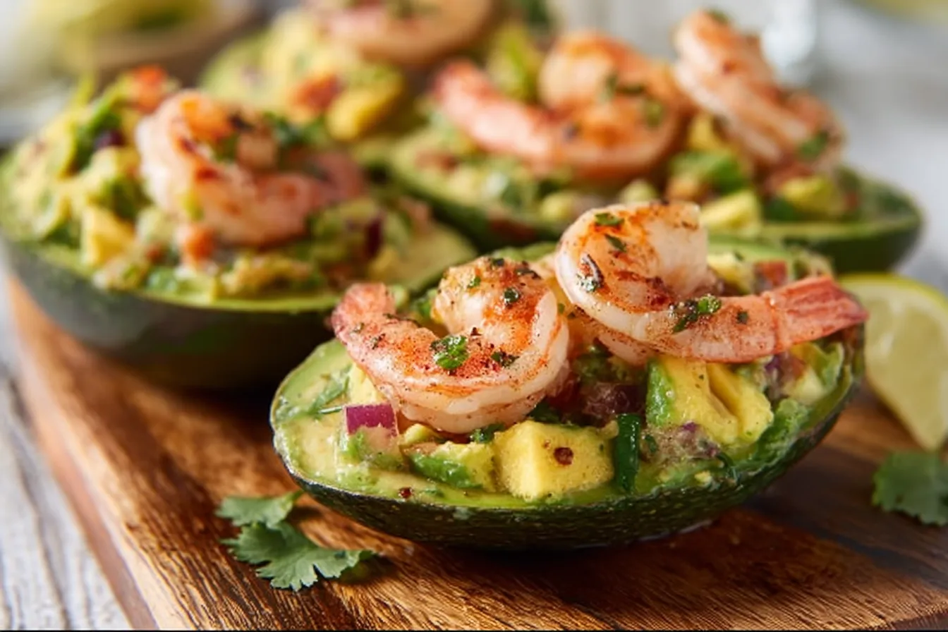 Shrimp Stuffed Avocados