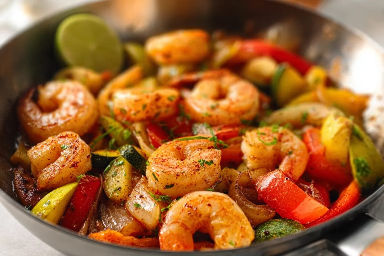 Shrimp & Veggie Skillet for Busy Nights