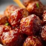 Slow Cooker BBQ Meatballs