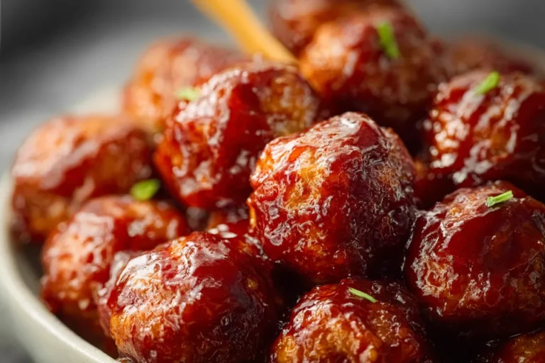 Slow Cooker BBQ Meatballs