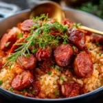 Smoked Sausage Rice Bowl