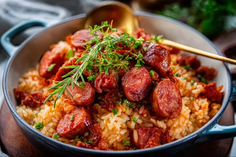 Smoked Sausage Rice Bowl