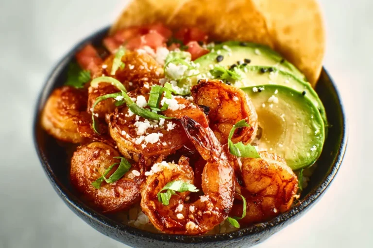 Spicy Shrimp Tacos Bowl