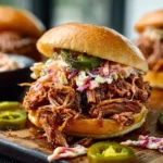 BBQ Ranch Pulled Pork Sandwiches