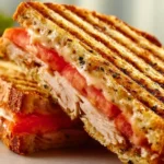 BBQ Ranch Turkey Panini