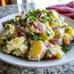 Best Ever Creamy Potato Salad (No Mayo)