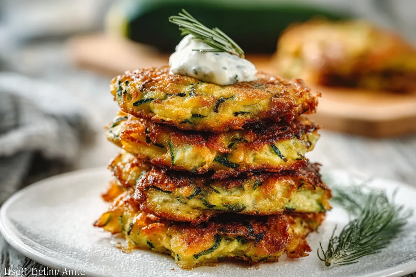 Best Ever Zucchini Fritters (Easy Low Carb Appetizer)