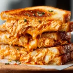 Buffalo Chicken Grilled Cheese