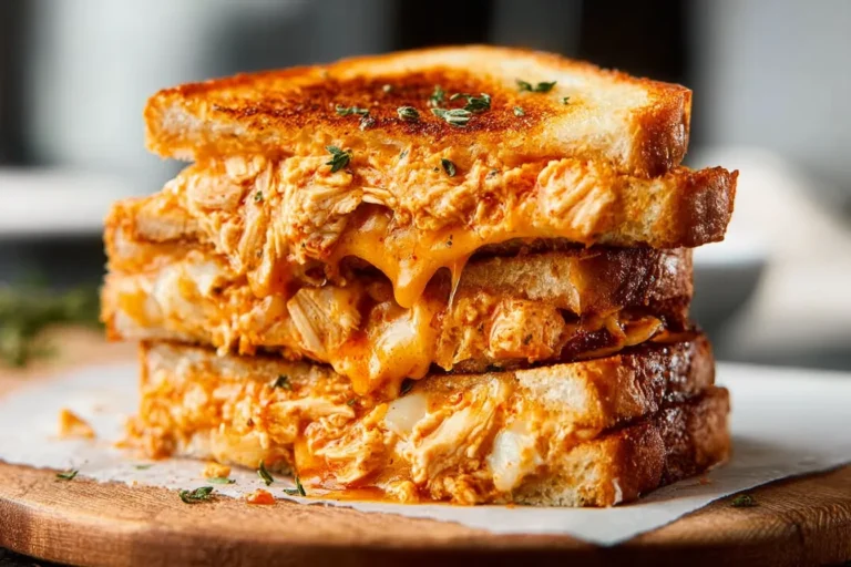 Buffalo Chicken Grilled Cheese