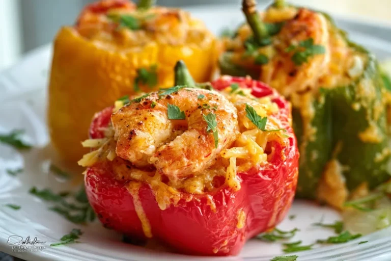 Cajun Shrimp Stuffed Bell Peppers