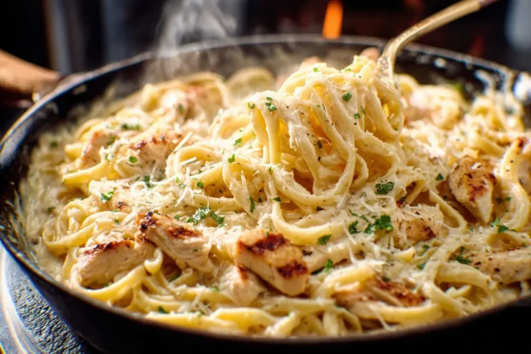 Creamy Garlic Parmesan Chicken Pasta