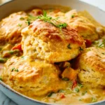 Creamy Southern Chicken and Biscuits