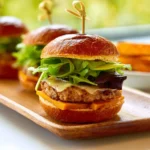Crispy Air Fryer Turkey & Sweet Potato Sliders