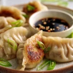 Crispy Bottom Cabbage & Pork Dumplings