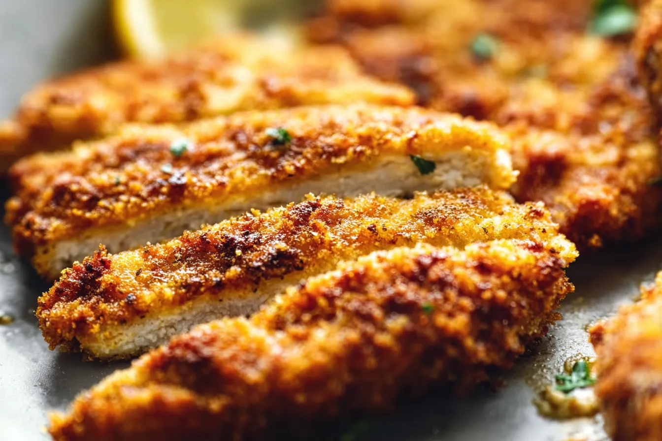 Crispy Oven-Baked Chicken Cutlets