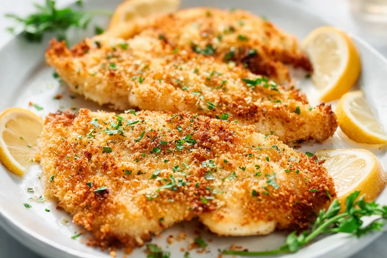 Crispy Oven-Baked Parmesan Tilapia