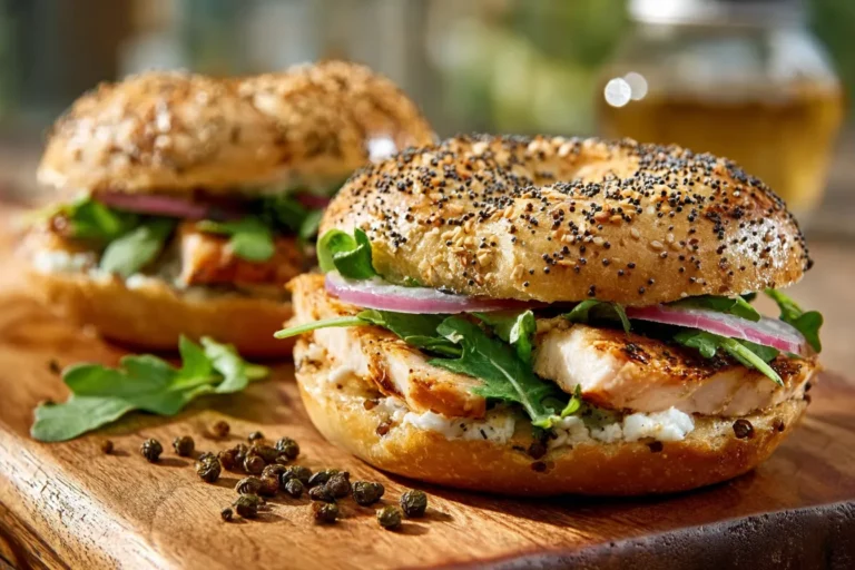 Everything Bagel Chicken Sandwich