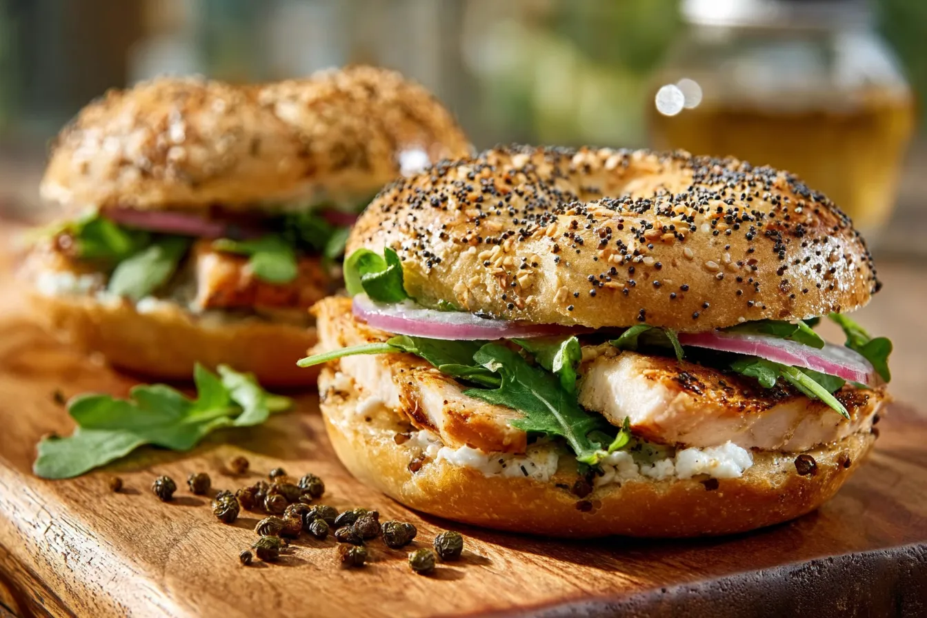 Everything Bagel Chicken Sandwich