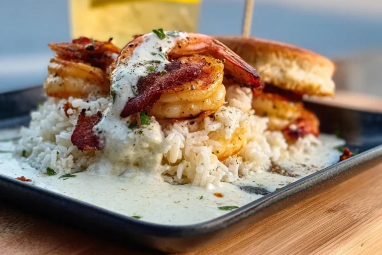 Garlic Butter Shrimp and Rice Bowl