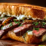 Garlic Butter Steak Sandwich