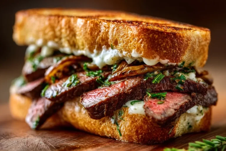 Garlic Butter Steak Sandwich