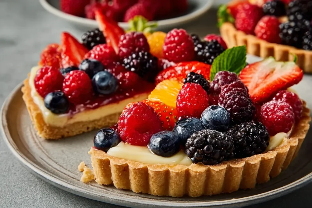 Glossy" Fruit Tarts (2026 Aesthetic)