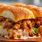 Honey Garlic Chicken Sandwich Melt