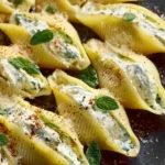 Lemon Basil Ricotta Stuffed Shells