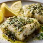 Lemon Dill Baked Cod with Herbs