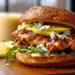 Lemon Pepper Chicken Sandwich with Aioli