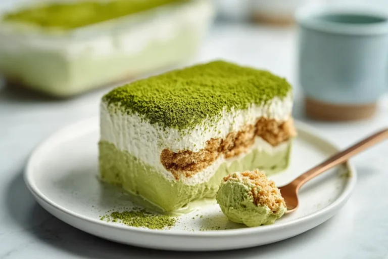 Matcha Tiramisu (Pastel Aesthetic)
