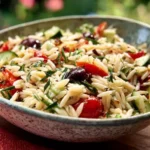 Mediterranean Orzo Salad (Event-Ready)