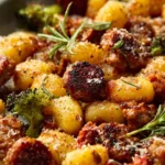 Sheet-Pan Crispy Gnocchi & Italian Sausage