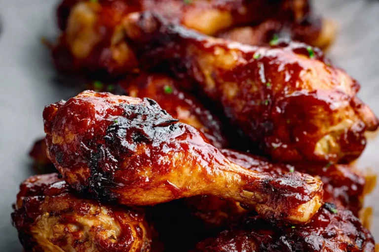 Slow Cooker Honey BBQ Chicken Legs